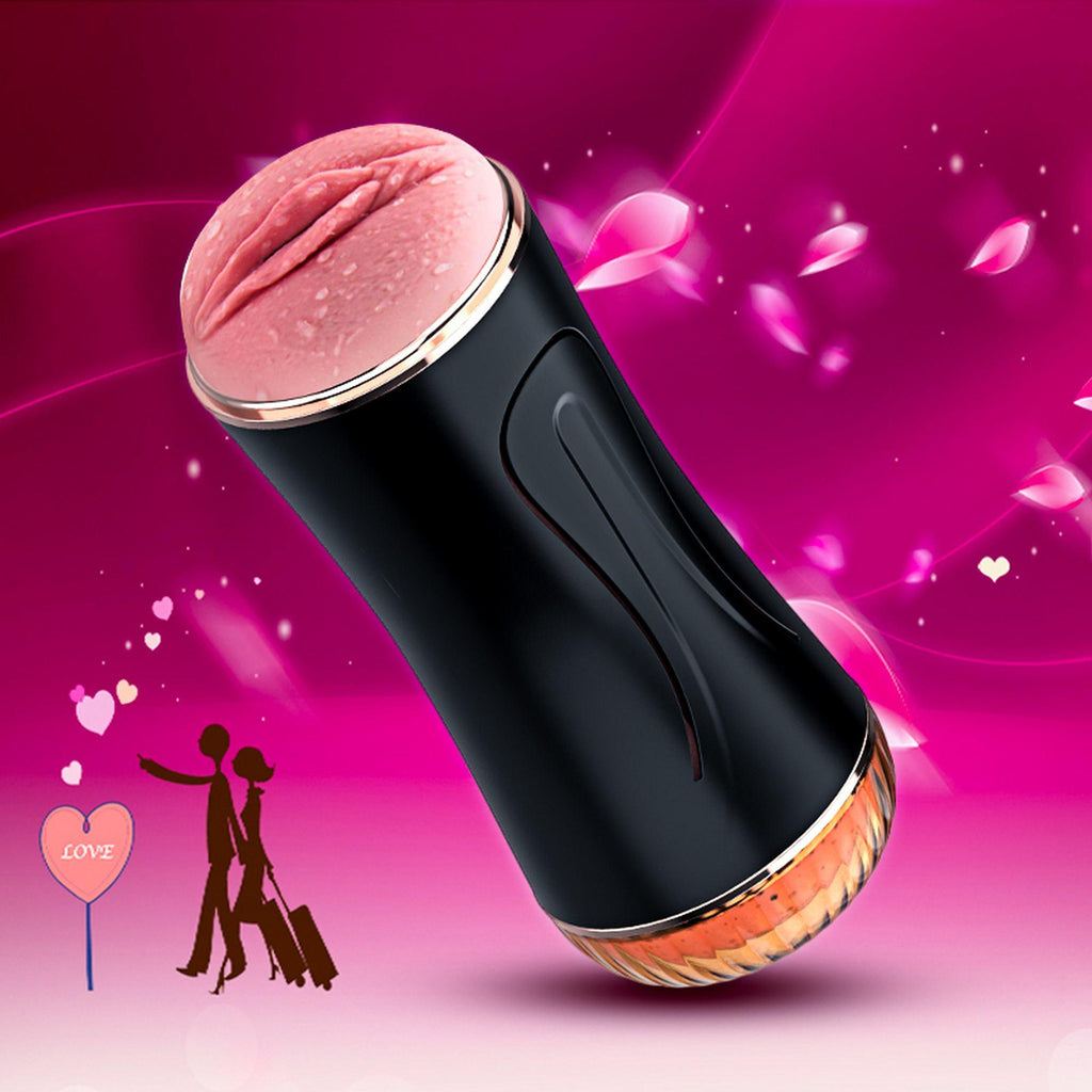 B-Series Fox Masturbation Cup · oboustranný masturbátor s vibracemi