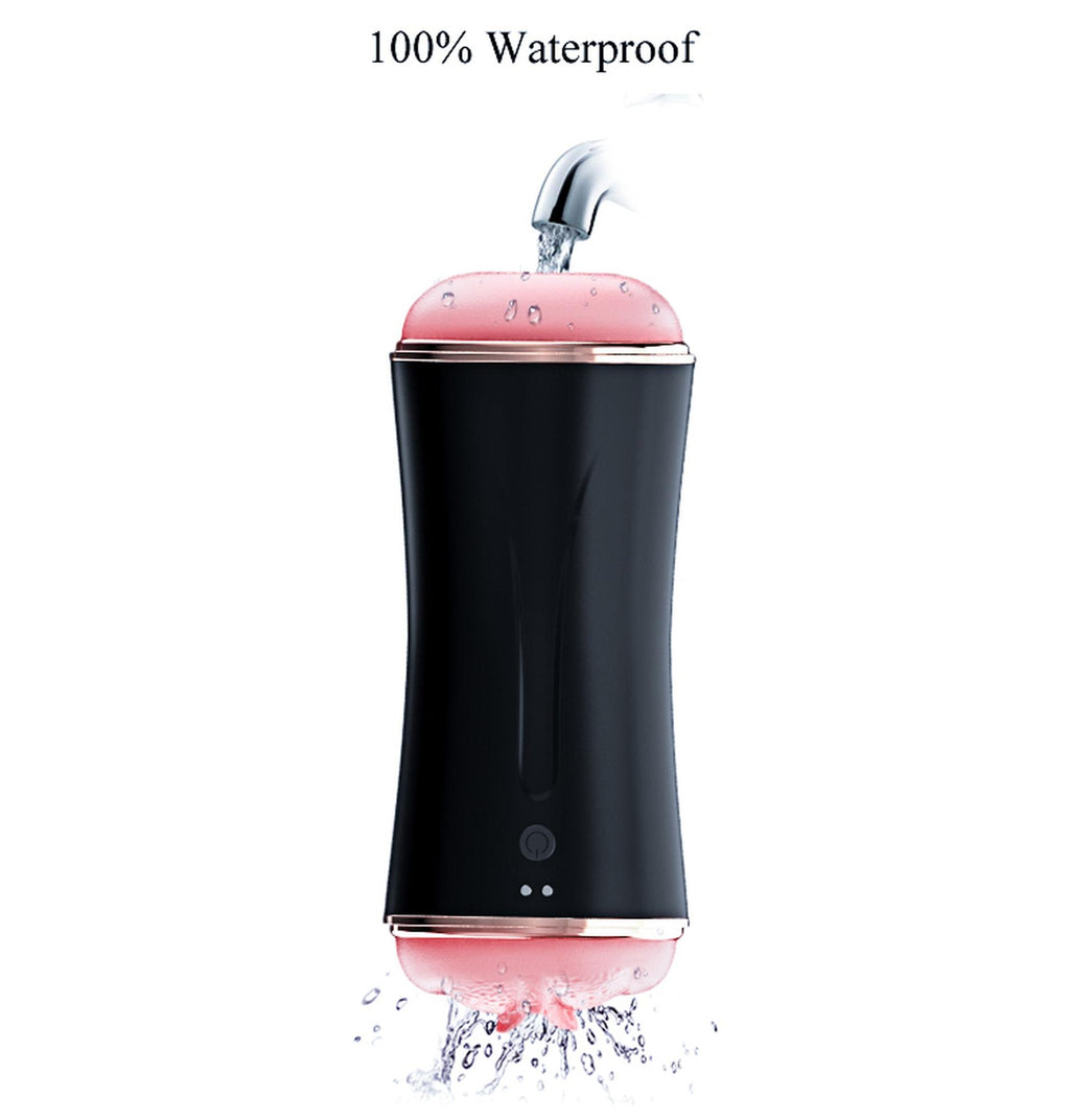 B-Series Fox Masturbation Cup · oboustranný masturbátor s vibracemi