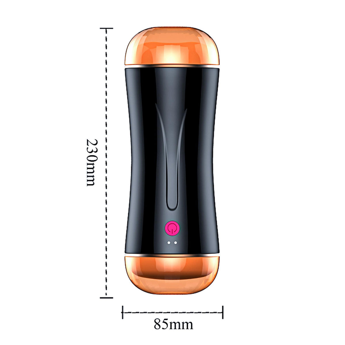 B-Series Fox Masturbation Cup · oboustranný masturbátor s vibracemi