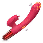 B Series Fox Silicone Vibrator · silikonový vibrátor s jazyčkem a vyhříváním