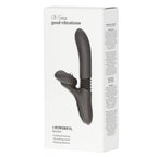Silicone Vibrator 7 Powerful Modes - Licking,
Thrusting and Heating, Black