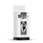 Plug-Jewellery Silver PLUG- Black