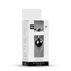 Plug-Jewellery Dark Silver PLUG- Pink