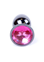 Plug-Jewellery Dark Silver PLUG- Pink