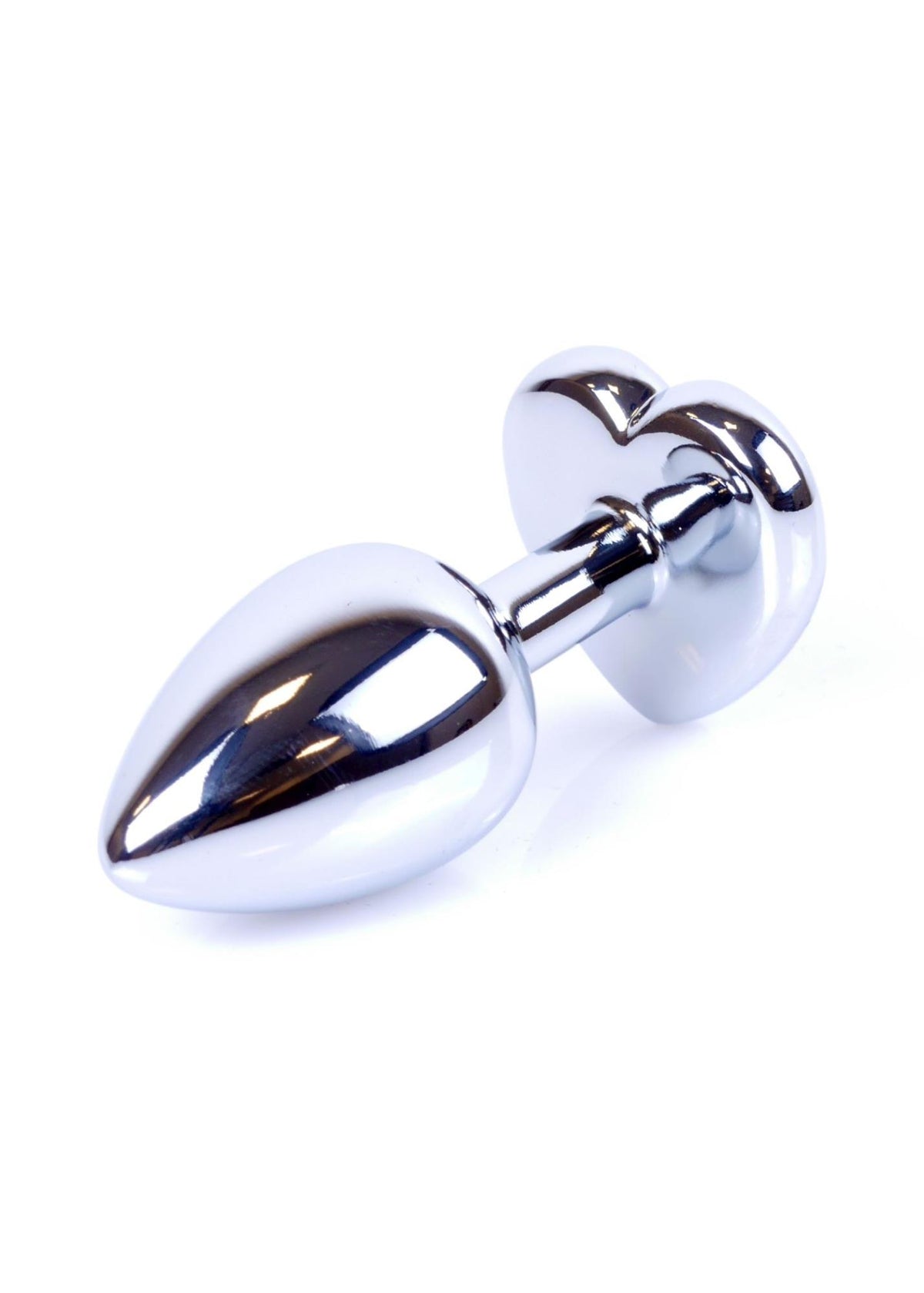 Plug-Jewellery Silver  Heart PLUG- Rose
