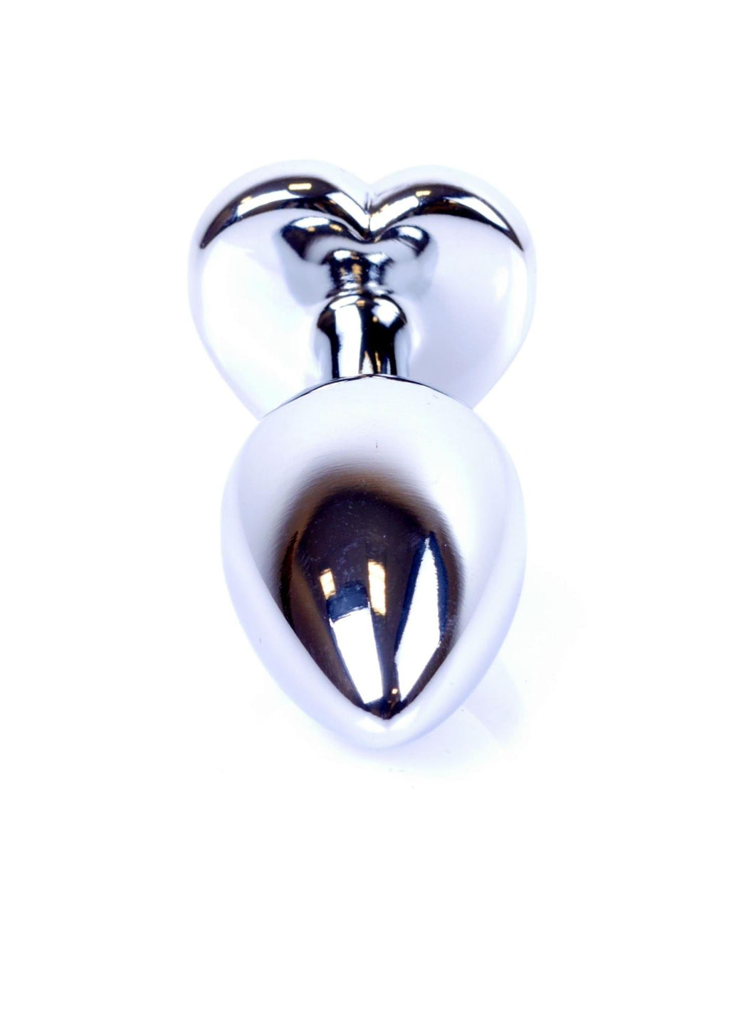 Plug-Jewellery Silver  Heart PLUG- Rose