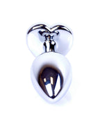 Plug-Jewellery Silver  Heart PLUG- Rose
