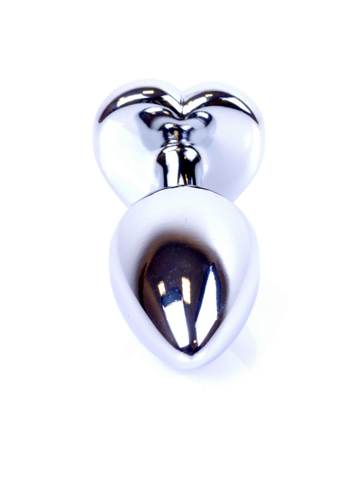Plug-Jewellery Silver  Heart PLUG- Rose