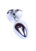 Plug-Jewellery Silver  Heart PLUG- Rose