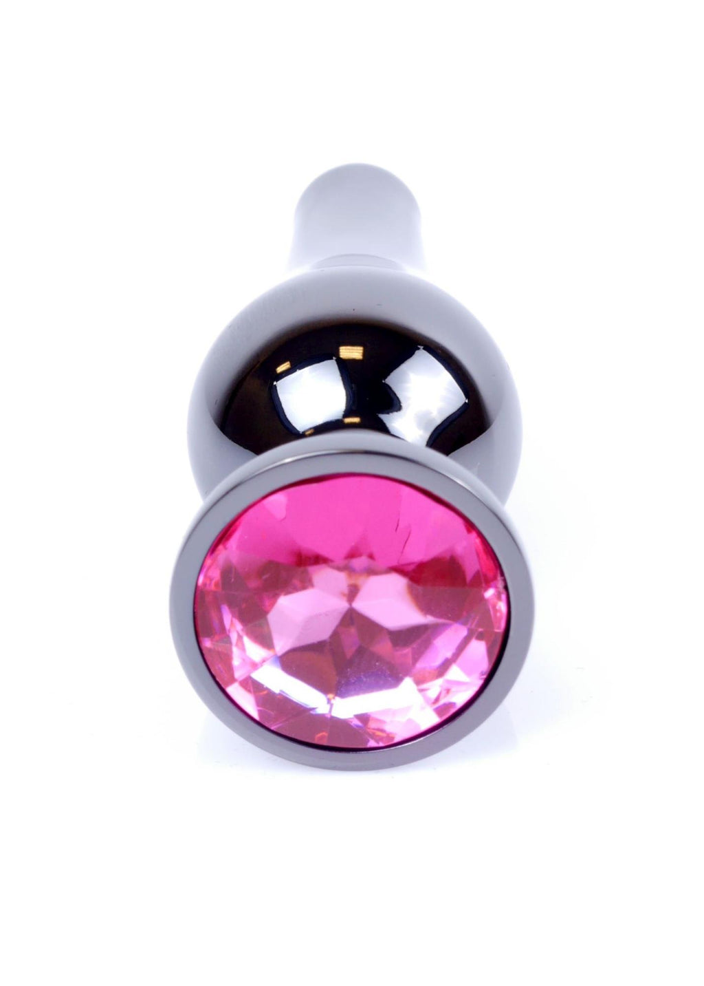 MyLove Toys - Jewellery Dark Silver BUTT PLUG- Pink