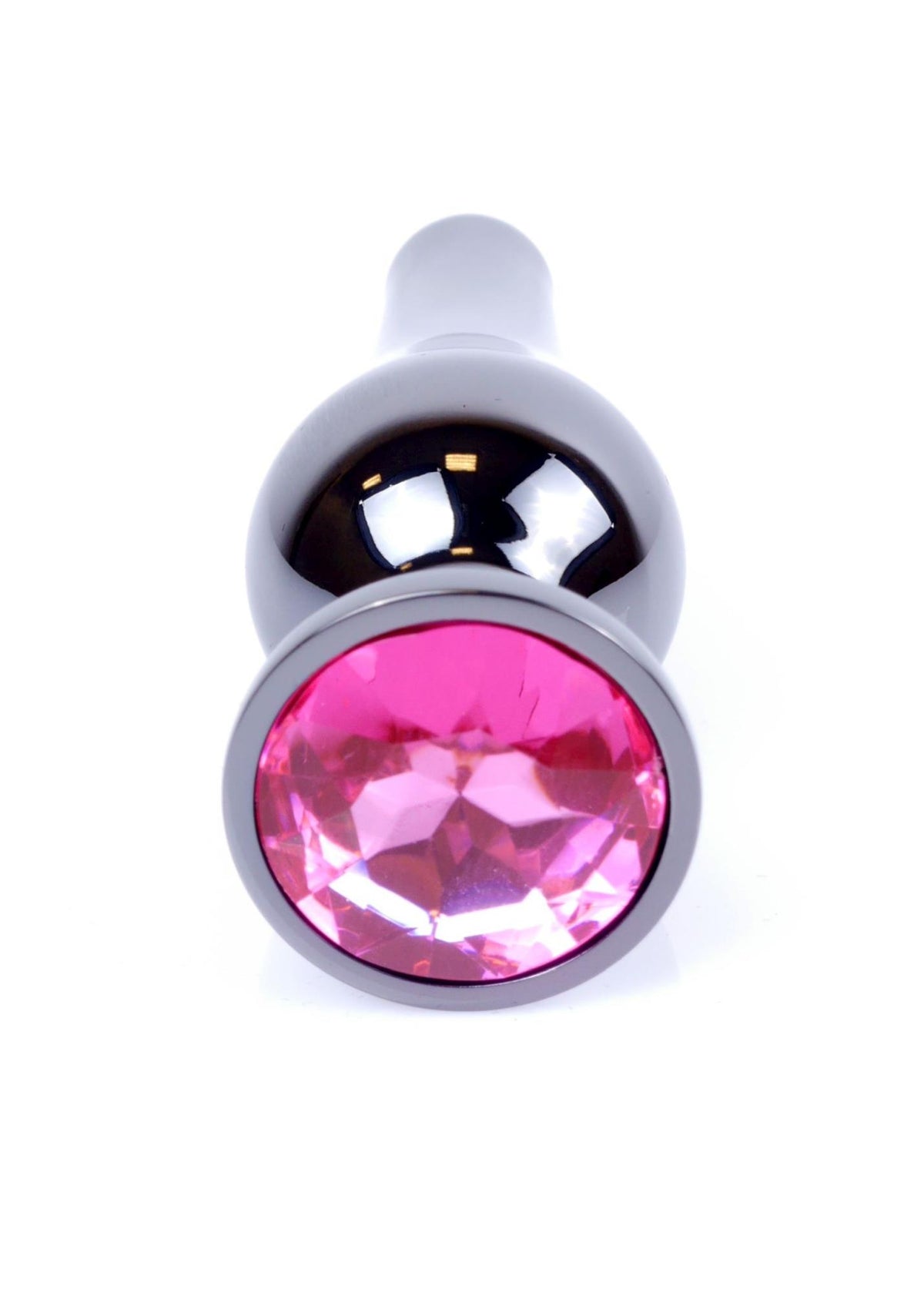 MyLove Toys - Jewellery Dark Silver BUTT PLUG- Pink