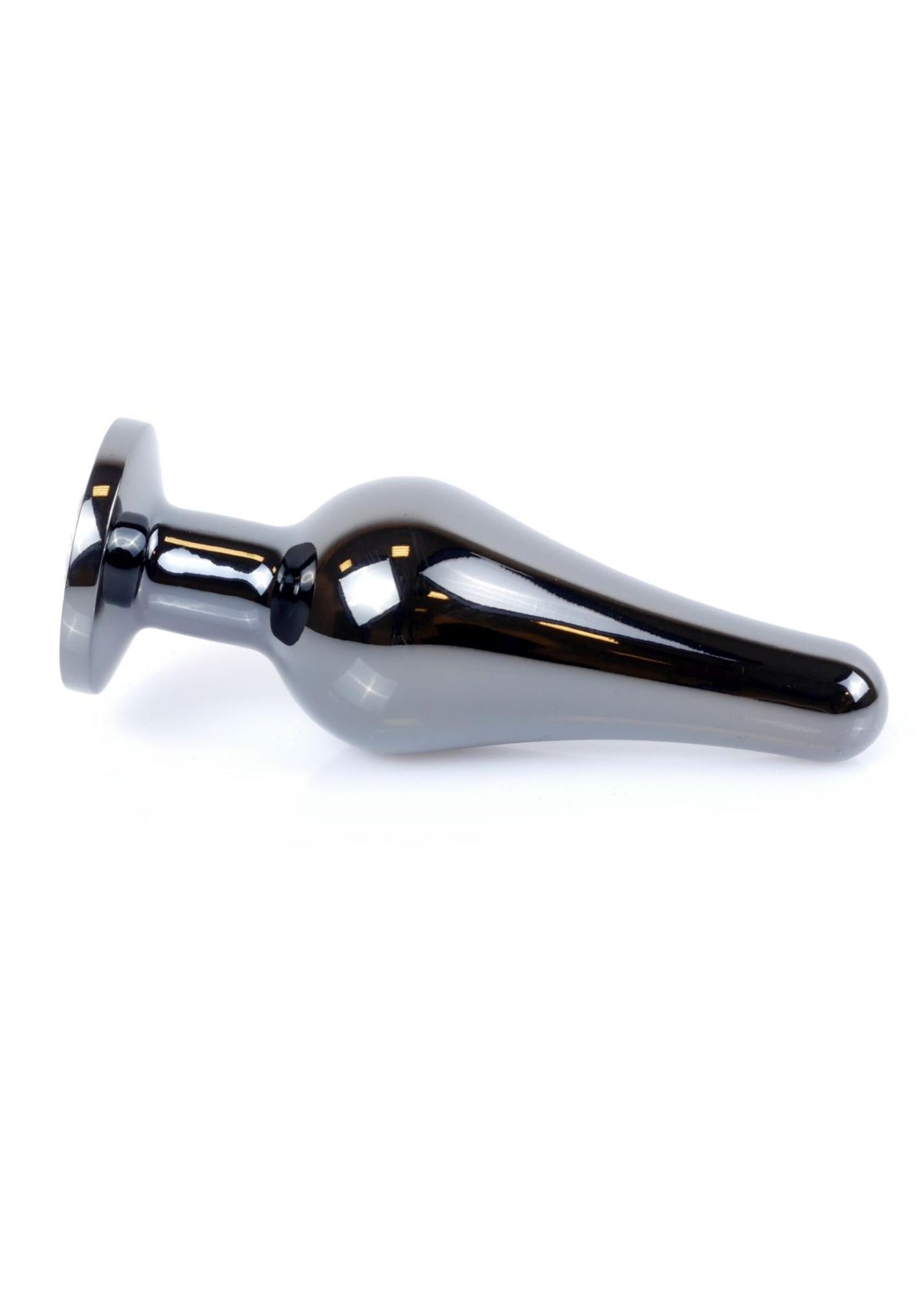 MyLove Toys - Jewellery Dark Silver BUTT PLUG- Red