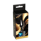 MyLove Toys Jewellery Dark Silver · anální kolík se světle modrým kamenem
