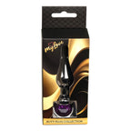 MyLove Toys Jewellery Butt Plug · anální kolík se šperkem, tmavě stříbrný s fialovým kamenem