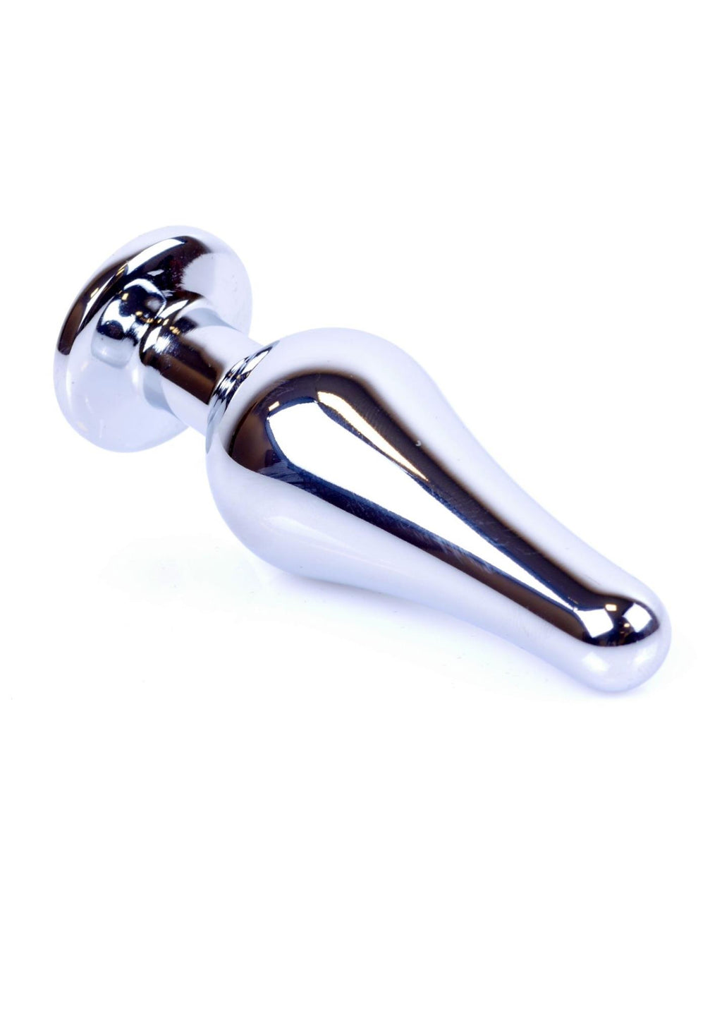 MyLove Toys Jewellery Butt Plug · anální kolík se šperkem, stříbrný s růžovým kamenem