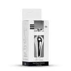 B Series HeavyFun Plug-Jewellery Silver Butt Plug · anální kolík z oceli, tmavě modrý kámen