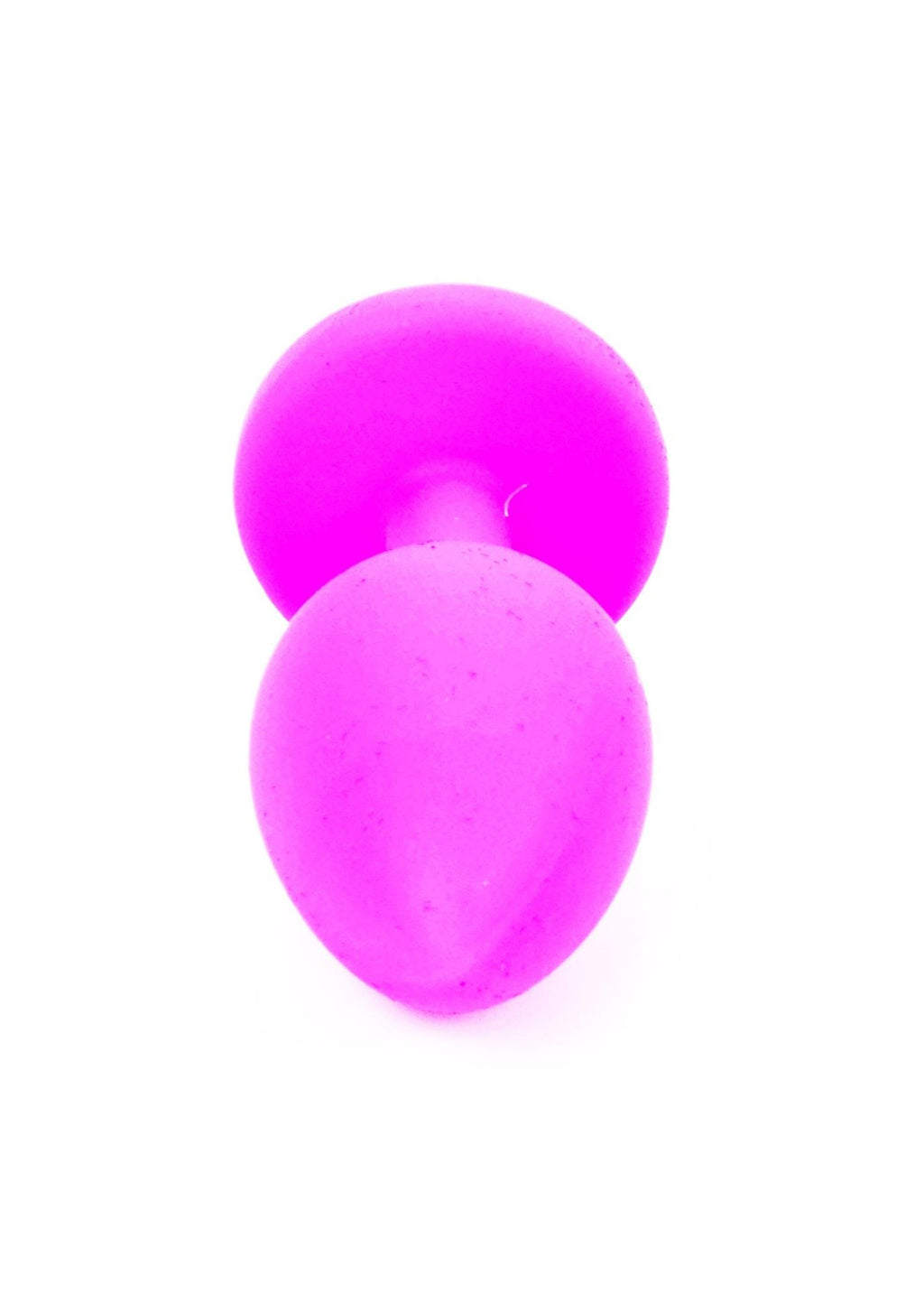 Jewellery Plug Small · silikonový anální kolík se světle modrým krystalem
