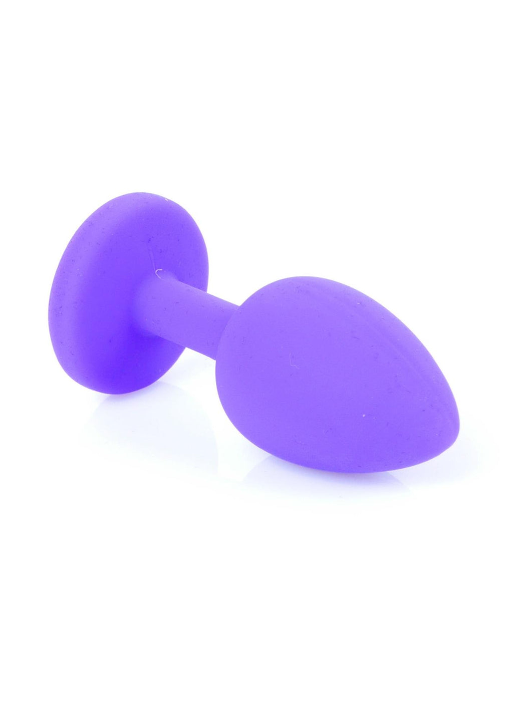 B-Series HeavyFun Plug Jewellery Small · anální kolík se šperkem · fialový, červený kámen
