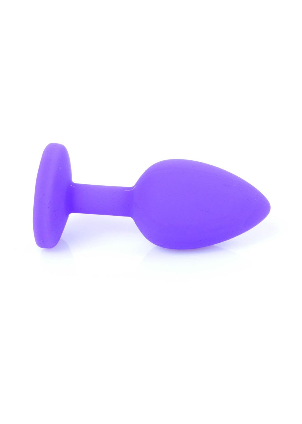 B-Series HeavyFun Plug Jewellery Small · anální kolík se šperkem · fialový, červený kámen