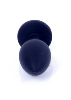 B-Series HeavyFun Plug Jewellery Small · anální kolík se šperkem · černý, růžový kámen