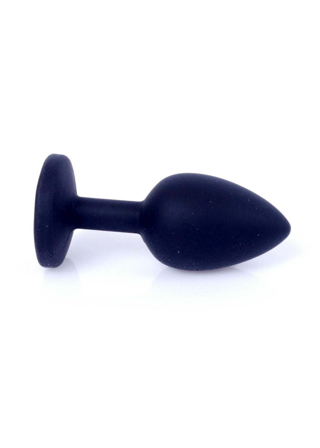 B-Series HeavyFun Plug Jewellery Small · anální kolík se šperkem · černý, růžový kámen