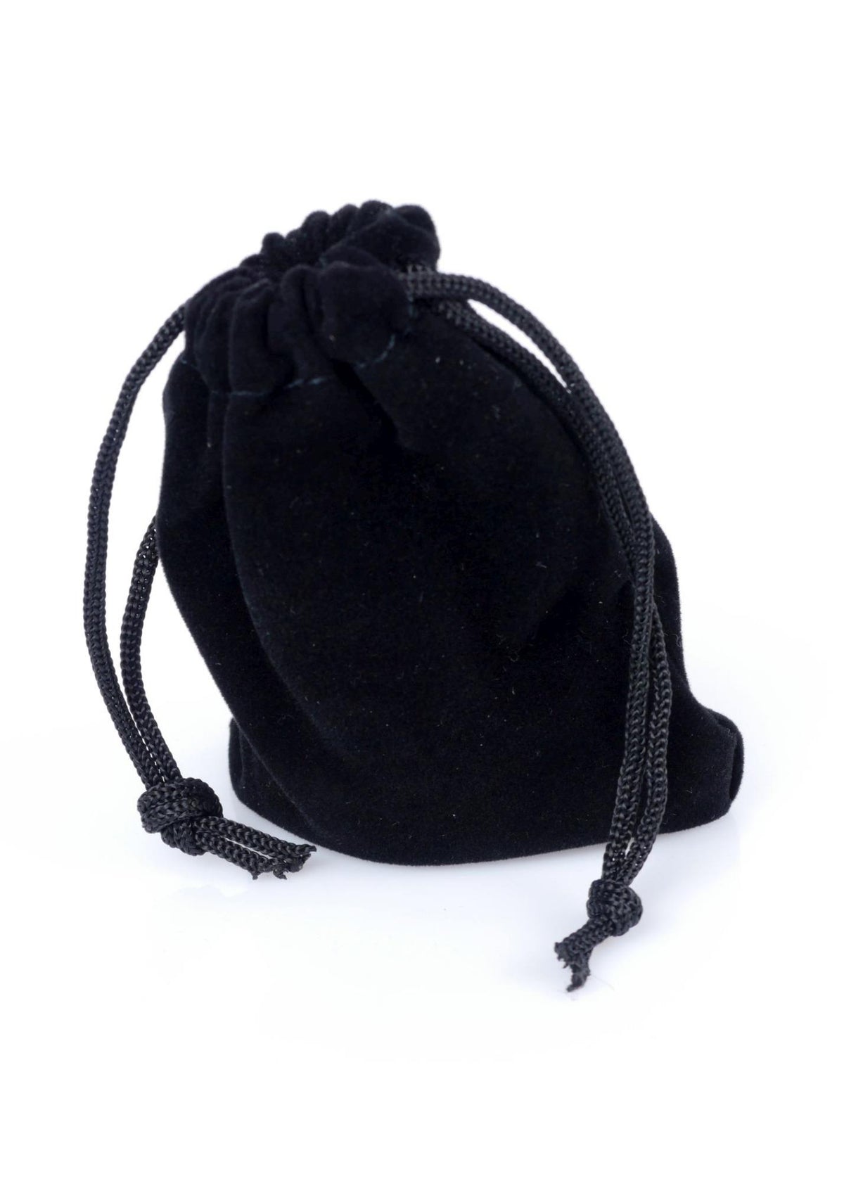 B-Series HeavyFun Plug Jewellery Small · anální kolík se šperkem · černý, růžový kámen