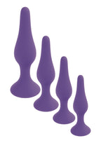 B Series HeavyFun Silicone Plug Purple Extra Large · silikonový anální kolík