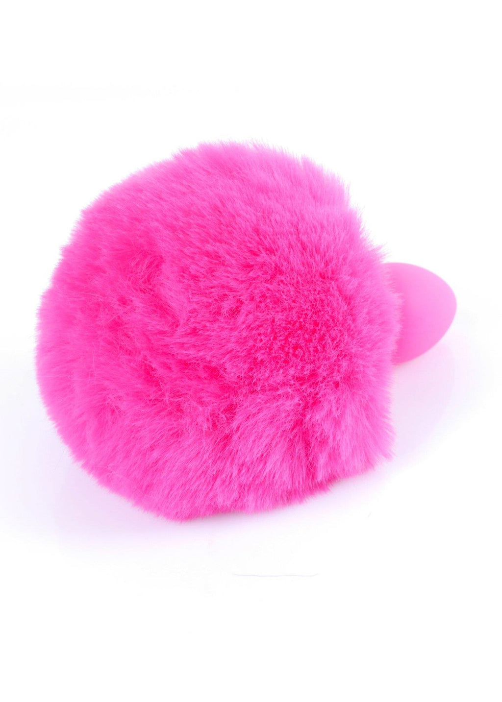 B-Series HeavyFun Bunny Tail · silikonový anální kolík s ocáskem · růžový