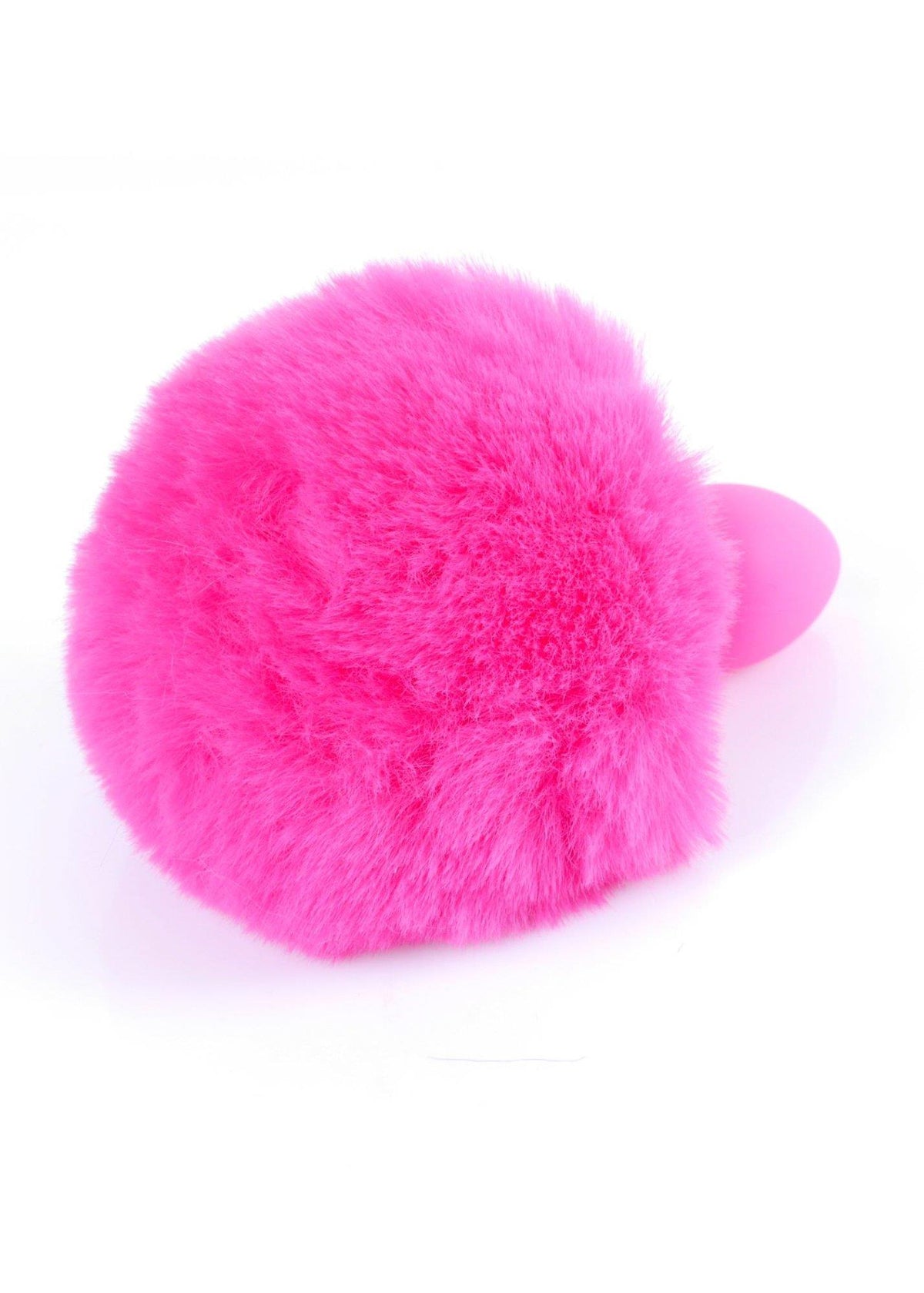 B-Series HeavyFun Bunny Tail · silikonový anální kolík s ocáskem · růžový