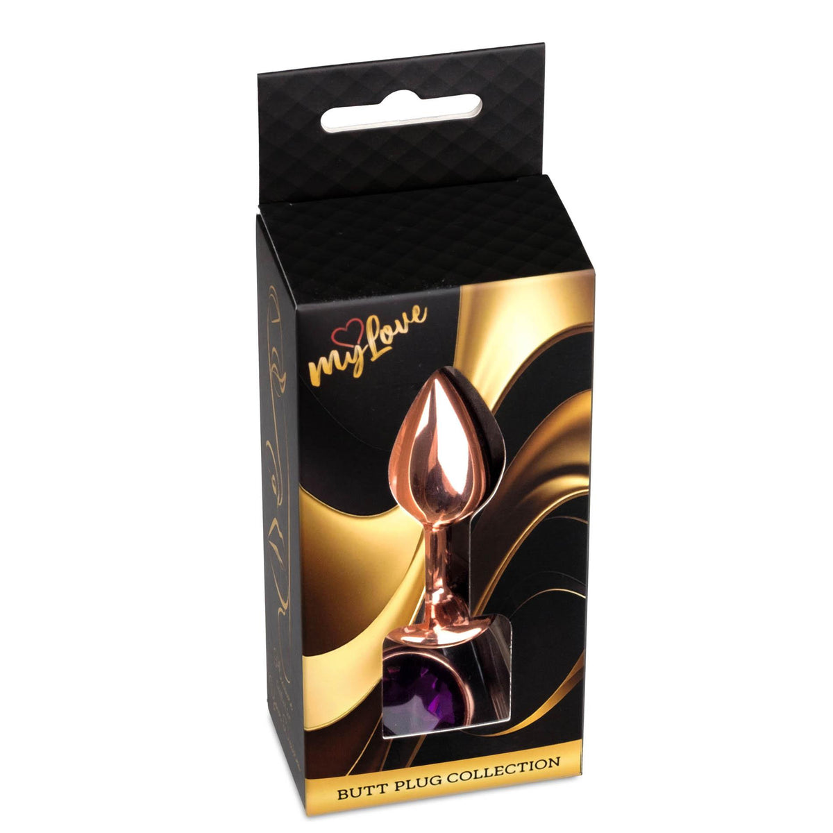 MyLove Toys Jewellery Plug · anální kolík s kamínkem, fialová