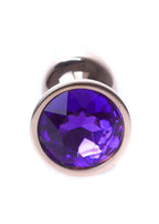MyLove Toys Jewellery Plug · anální kolík s kamínkem, fialová