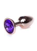 MyLove Toys Jewellery Plug · anální kolík s kamínkem, fialová
