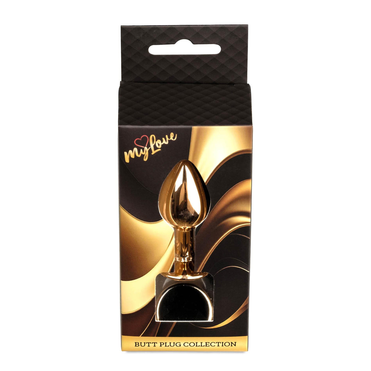 MyLove Toys - Jewellery Red Gold PLUG- Black