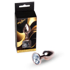 MyLove Toys Jewellery Plug · anální kolík s kamínkem, průhledná