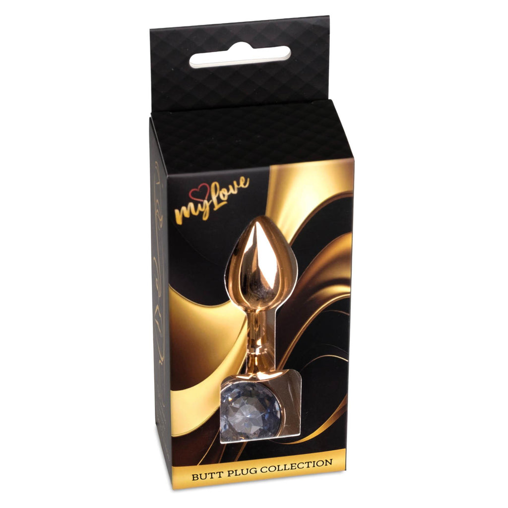 MyLove Toys Jewellery Plug · anální kolík s kamínkem, průhledná