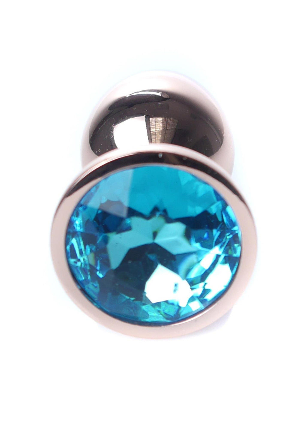 MyLove Toys - Jewellery Red Gold PLUG- Light Blue