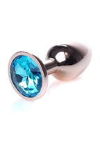 MyLove Toys - Jewellery Red Gold PLUG- Light Blue