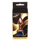 MyLove Toys Jewellery Red Gold · anální kolík s tmavě modrým kamenem