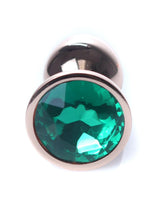 MyLove Toys Jewellery Plug · anální kolík s kamínkem, zelená