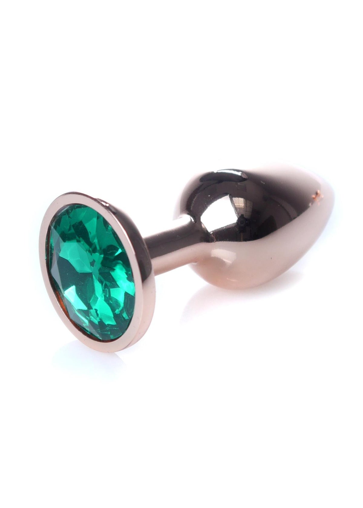 MyLove Toys Jewellery Plug · anální kolík s kamínkem, zelená