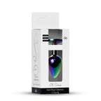 B Series HeavyFun Plug-Jewellery Multicolour Plug · anální kolík z oceli, čirý kámen
