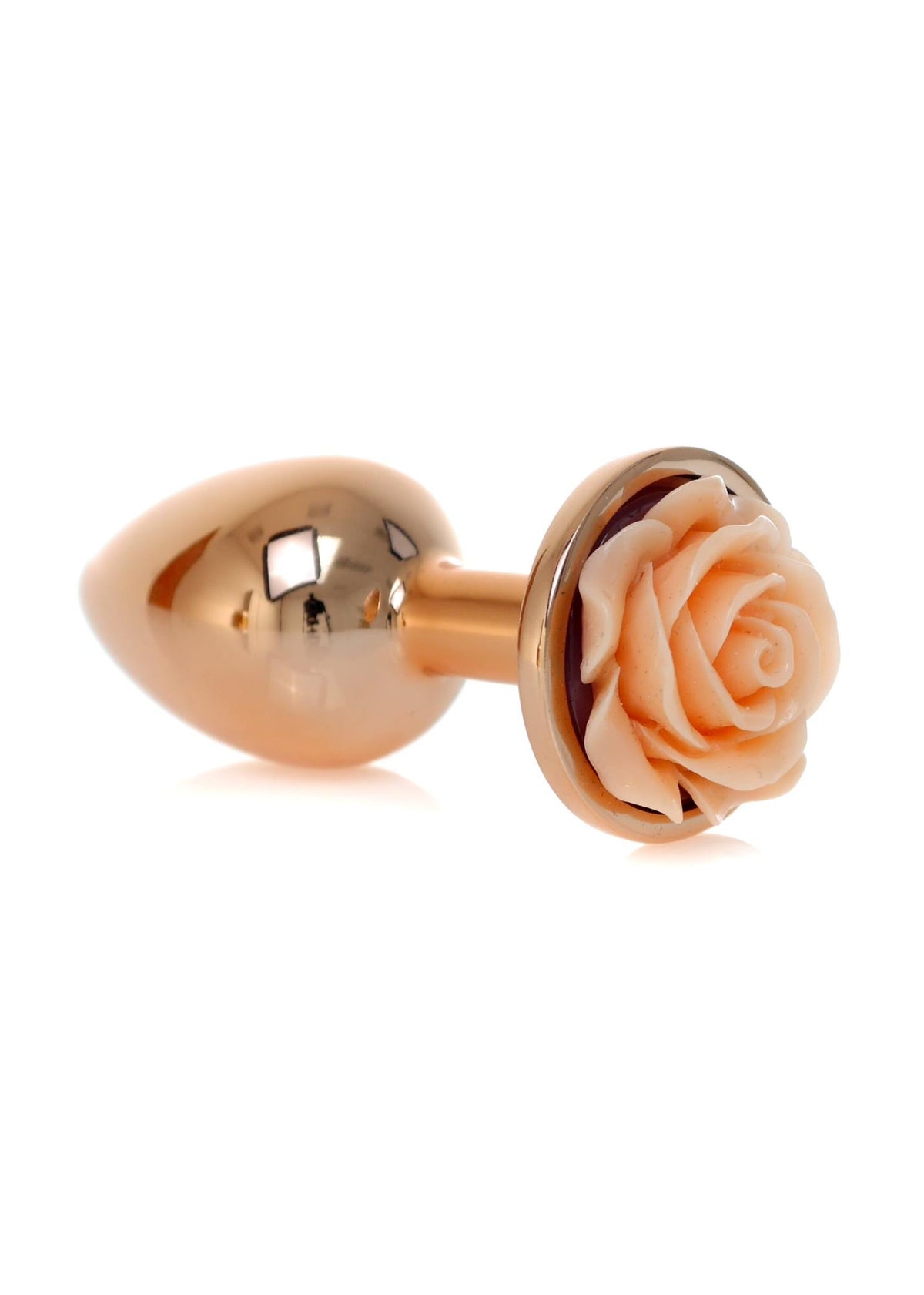 MyLove Toys Jewellery Red Gold Plug Rose · anální kolík s růžičkou