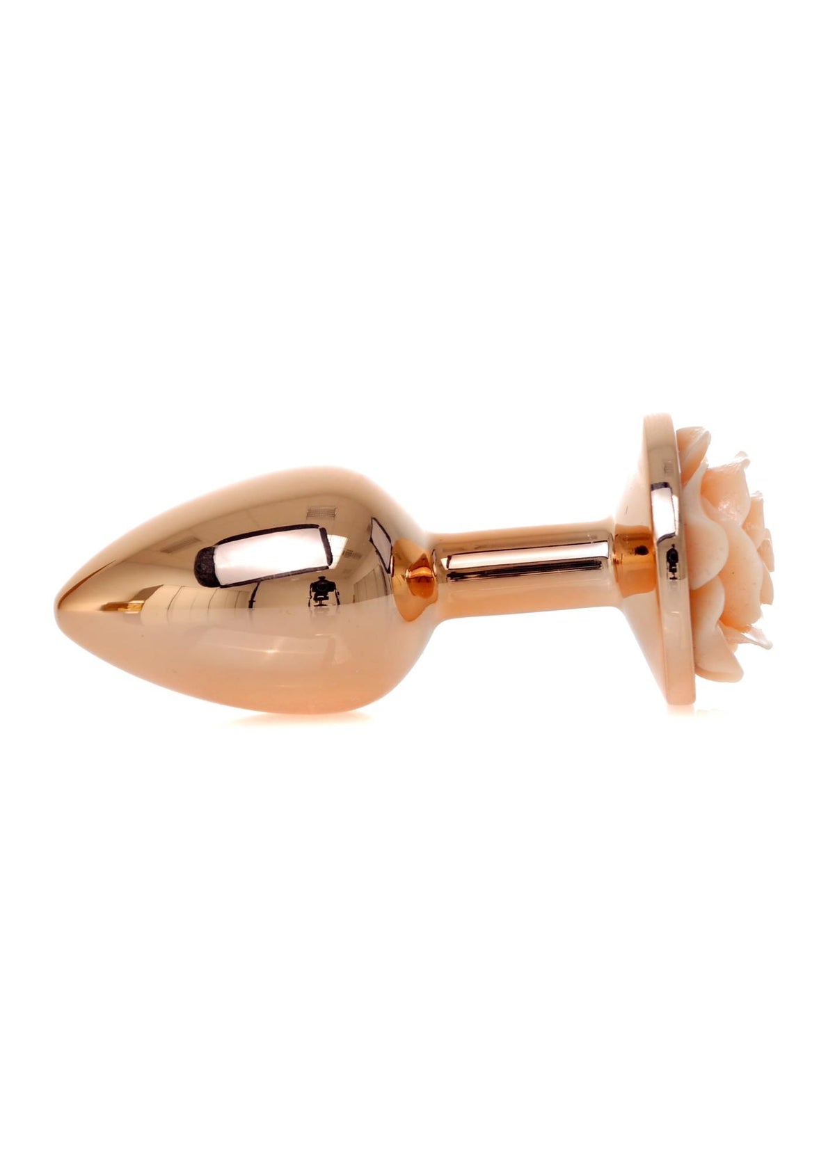 MyLove Toys Jewellery Red Gold Plug Rose · anální kolík s růžičkou