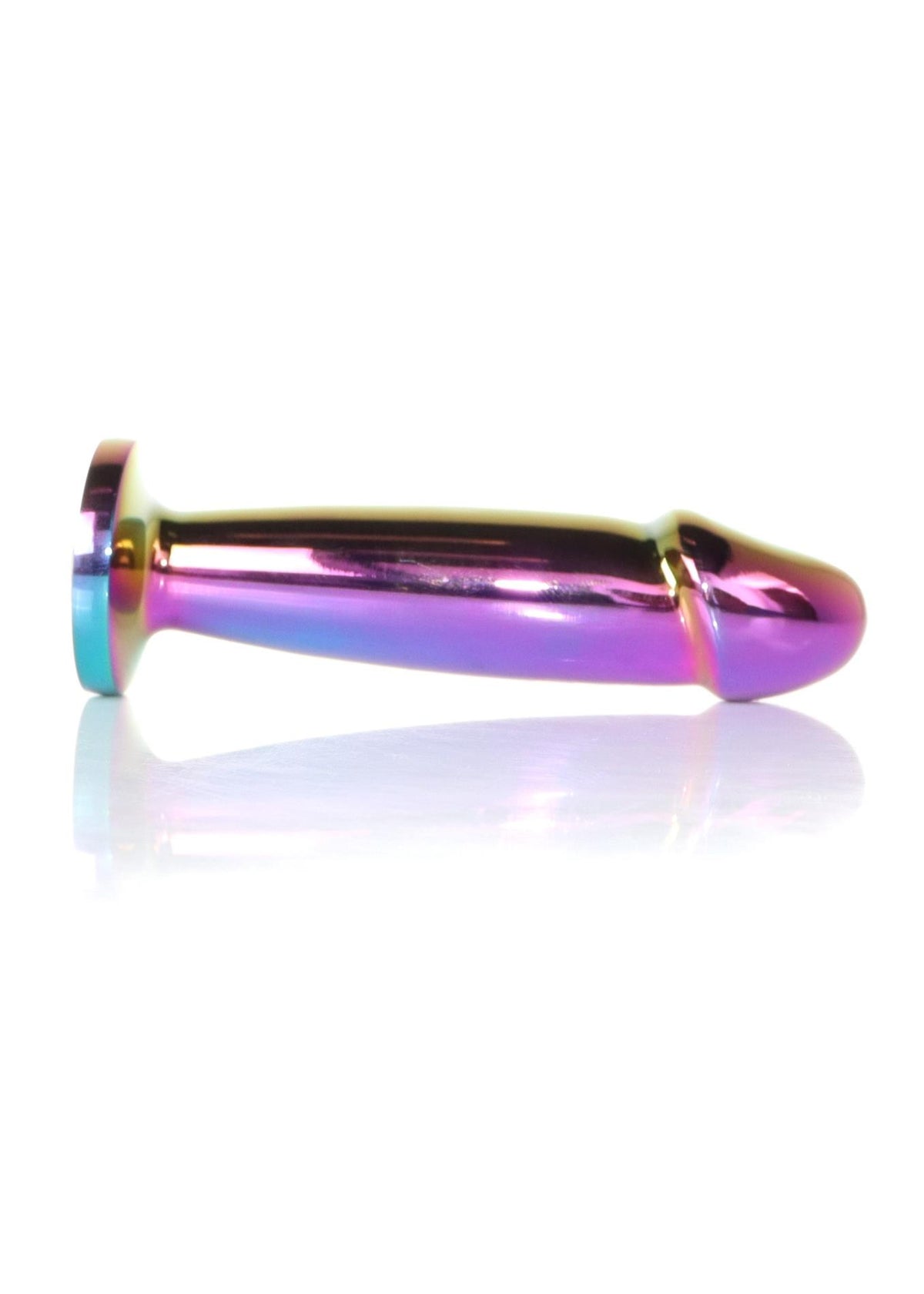 B-Series HeavyFun Plug Jewellery Penis M · ocelový anální kolík s krystalem