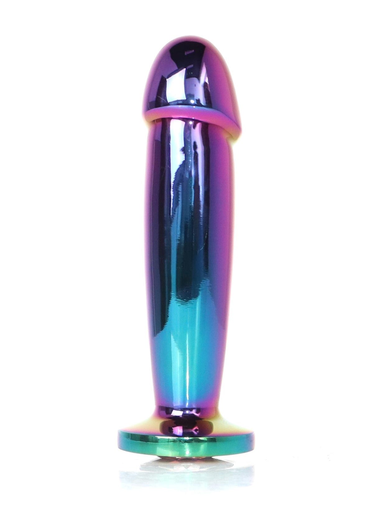 B-Series HeavyFun Plug Jewellery Penis M · ocelový anální kolík s krystalem
