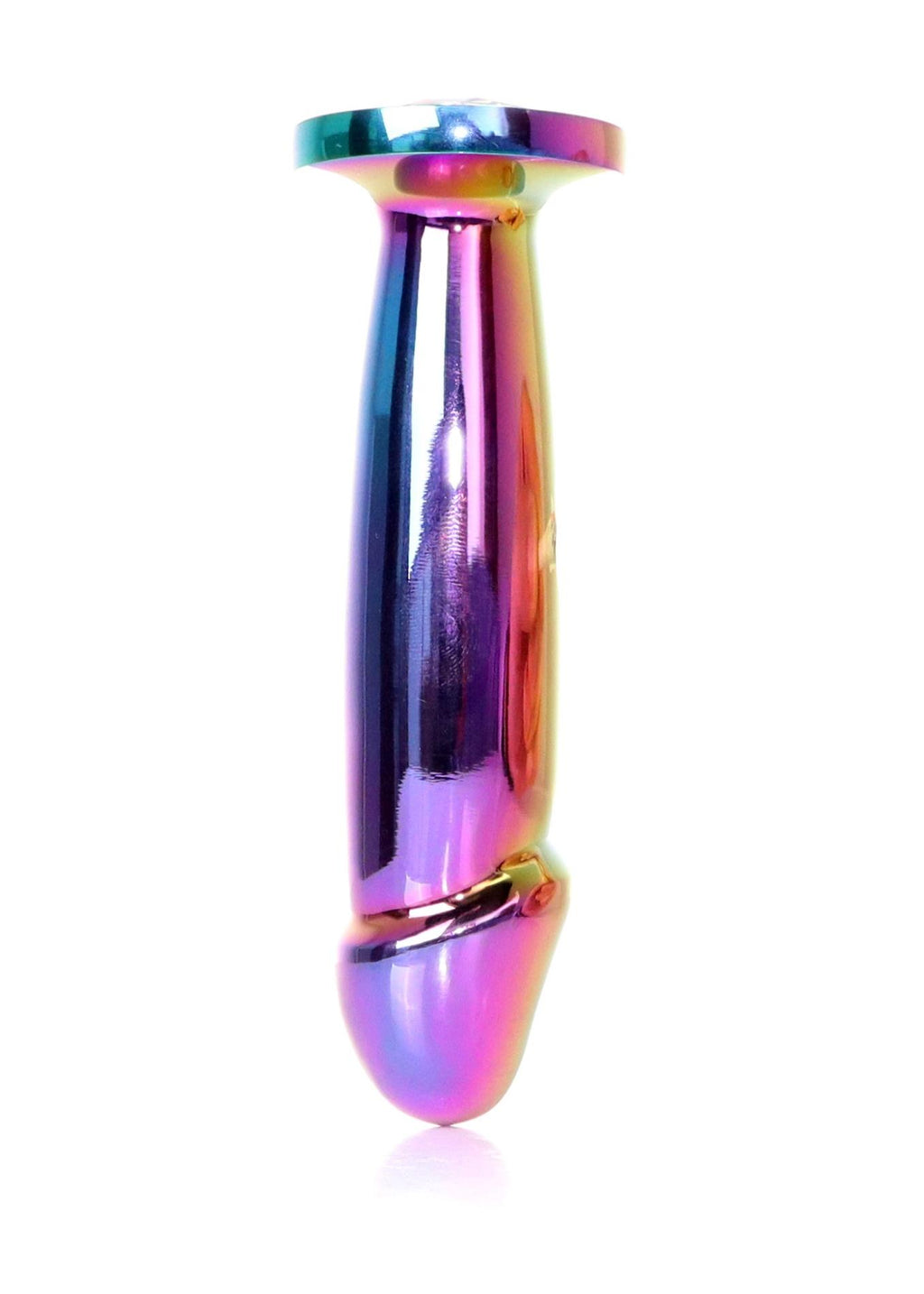 B-Series HeavyFun Plug Jewellery Penis M · ocelový anální kolík s krystalem
