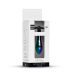 B-Series HeavyFun Plug-Jewellery Multicolour · anální kolík z nerezové oceli, červený krystal, vel. S