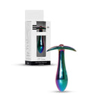 B-Series HeavyFun Plug-Jewellery Multicolour · anální kolík z nerezové oceli, červený krystal, vel. S