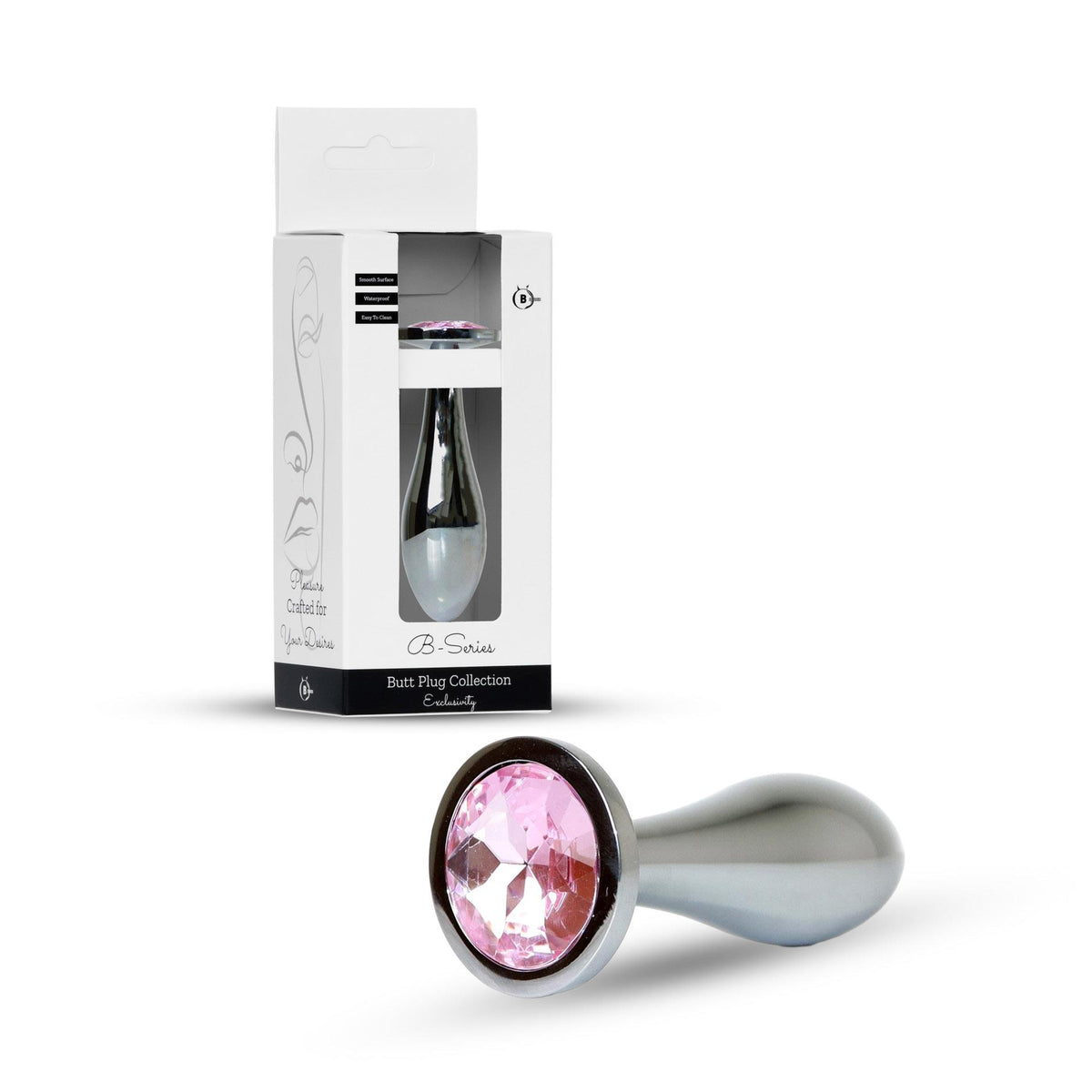 Plug-Jewellery Silver PLUG- Rose M