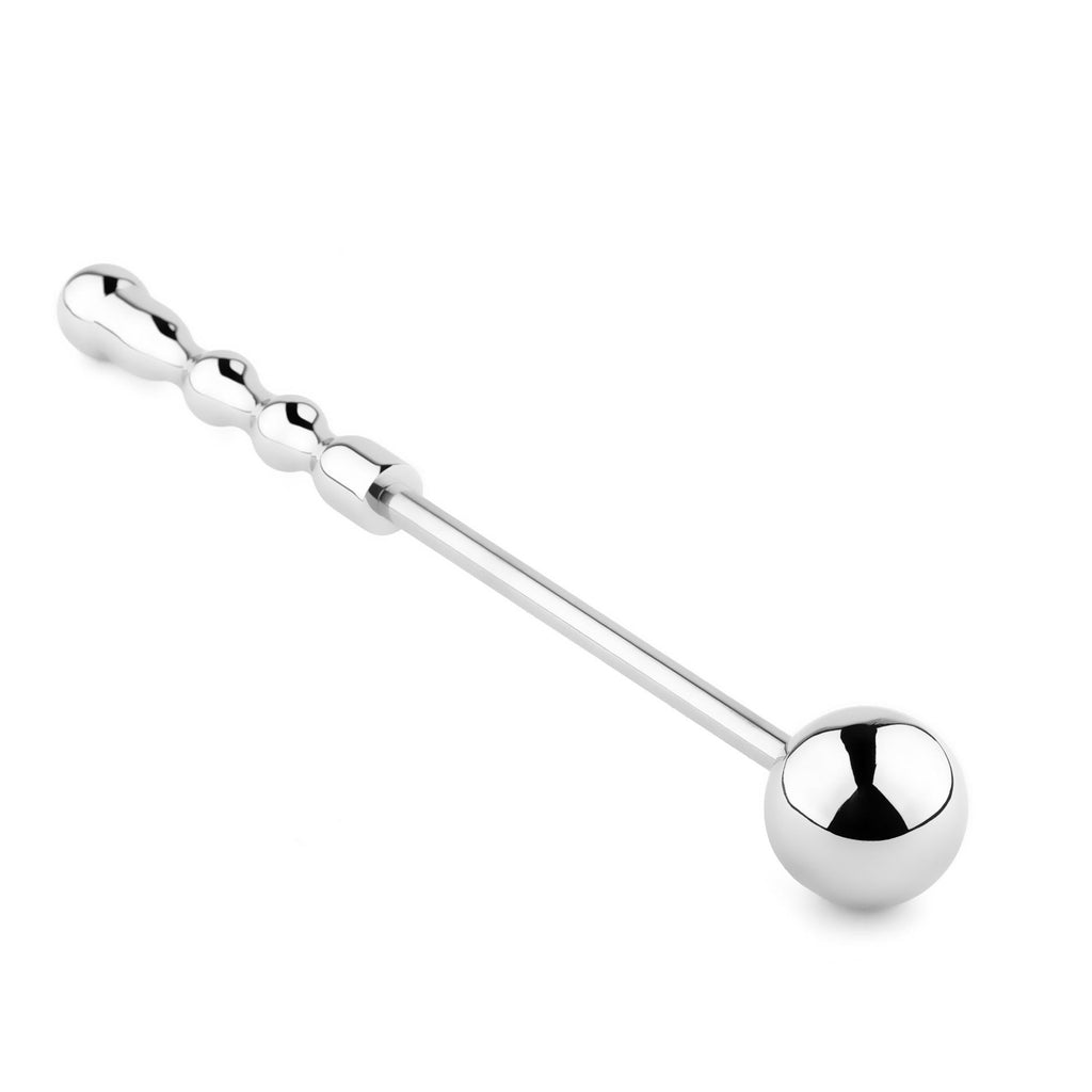 B-Series HeavyFun Jewellery Metal Anal Plug No. 2 · kolík s dlouhou rukojetí